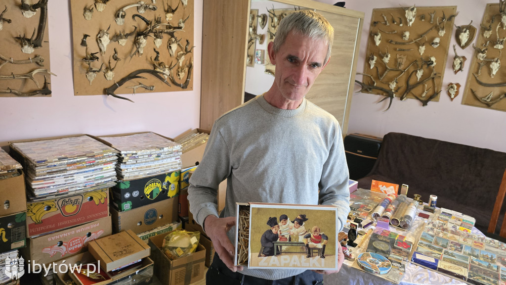 Mężczyzna z ZAPAŁKAMI. NIEZWYKŁA KOLEKCJA Wiesława Mierzejewskiego