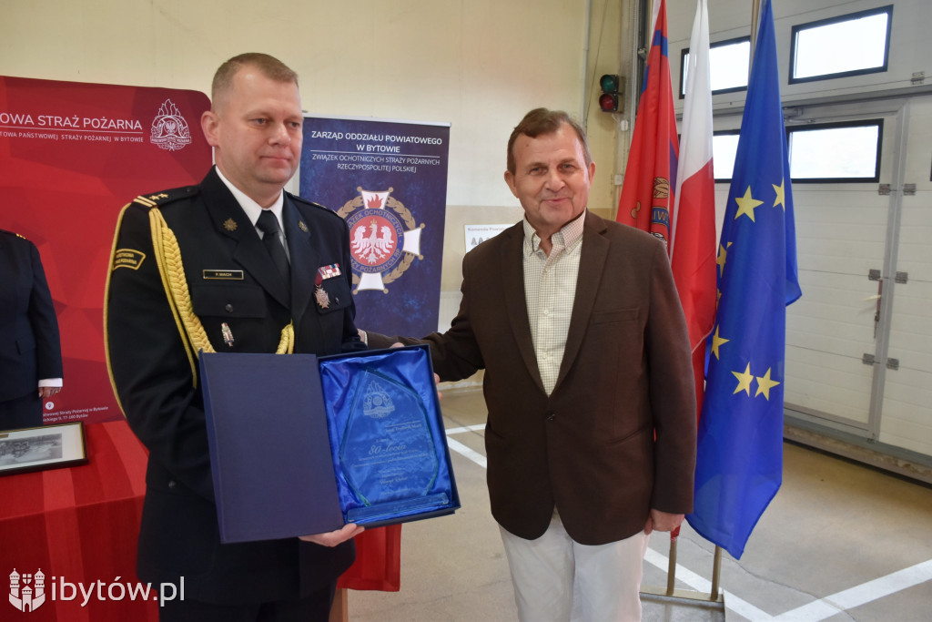 Strażacy świętowali w Bytowie. 80 lat historii