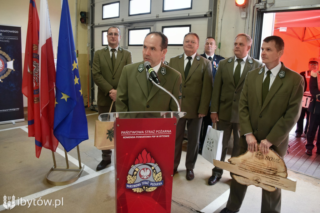 Strażacy świętowali w Bytowie. 80 lat historii