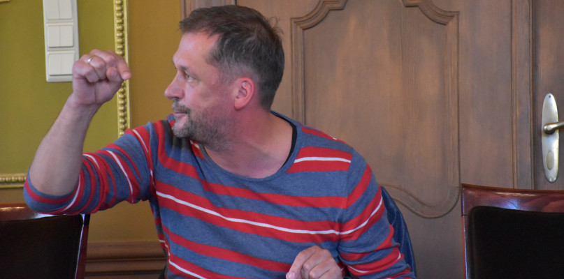 Dyrektor Wodociągów Miejskich Marcin Rychter