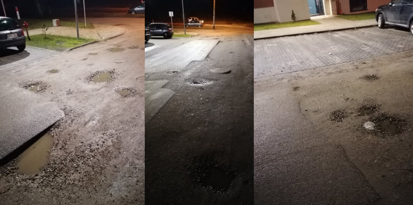 Tak obecnie wygląda ulica Chojnicka