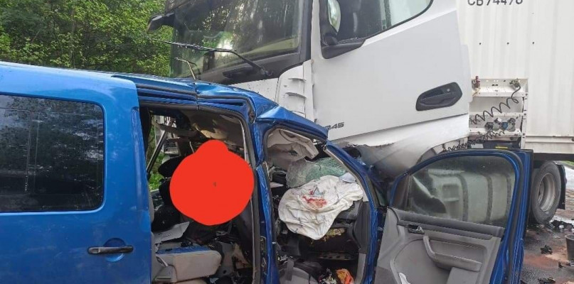 W tragicznym wypadku k. Zielina zginęło 3 mężczyzn. To mieszkańcy Łubna i Objezierza