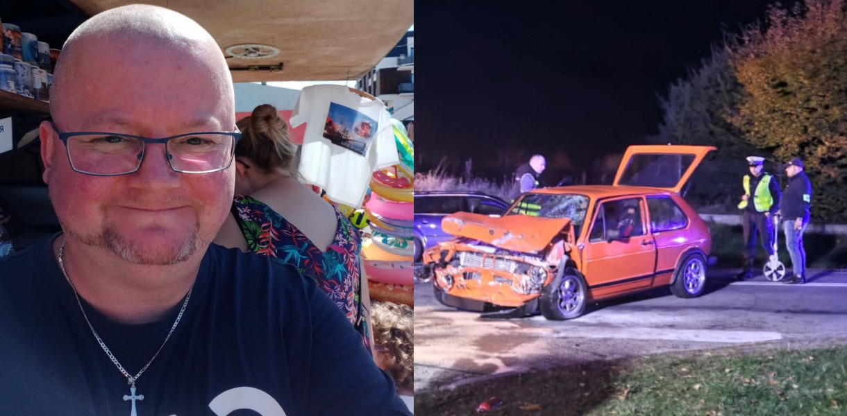 Akcję ratunkową wobec kierowcy volkswagena golfa przeprowadził Jacek Bogusz, ratownik medyczny z 15-letnim doświadczeniem 