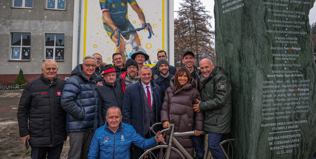 Szkoła w Kołczygłowach ma nowego patrona. Został nim Czesław Lang! [FOTO]