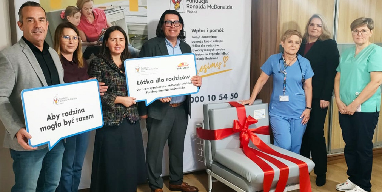 Dar dla bytowskiego szpitala od fundacji Ronalda McDonalda