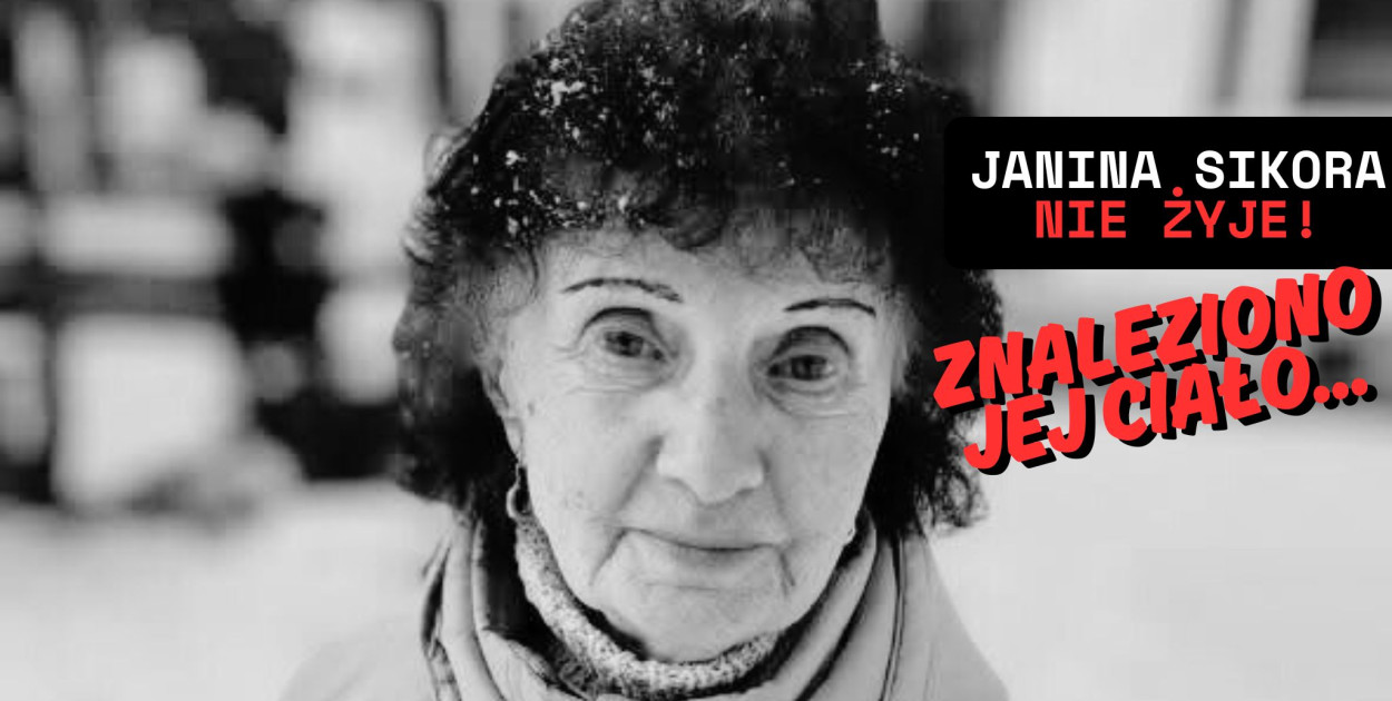 Janina Sikora zaginęła 19 marca