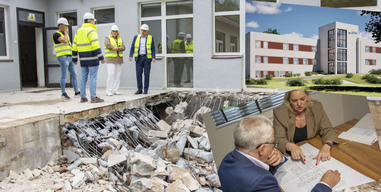 Firma WEMA WENTA z Bolszewa buduje nowy zakład opiekuńczo-leczniczy w Bytowie