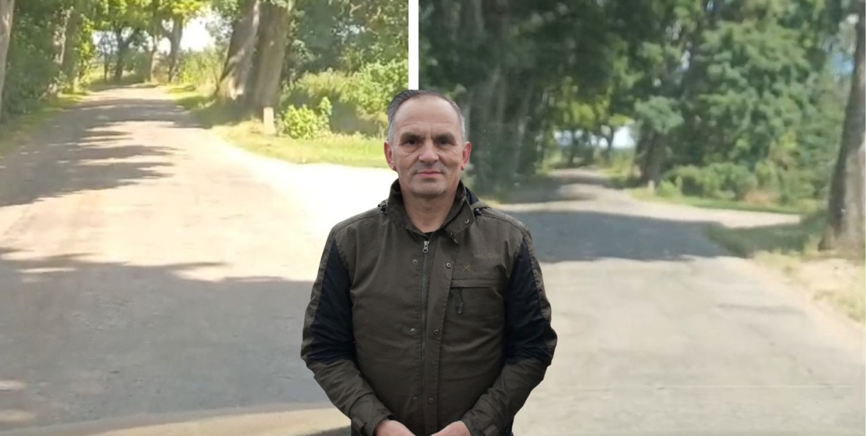 Według radnego Wojciecha Dudy skrzyżowanie we wsi Darżkowo jest bardzo niebezpieczne