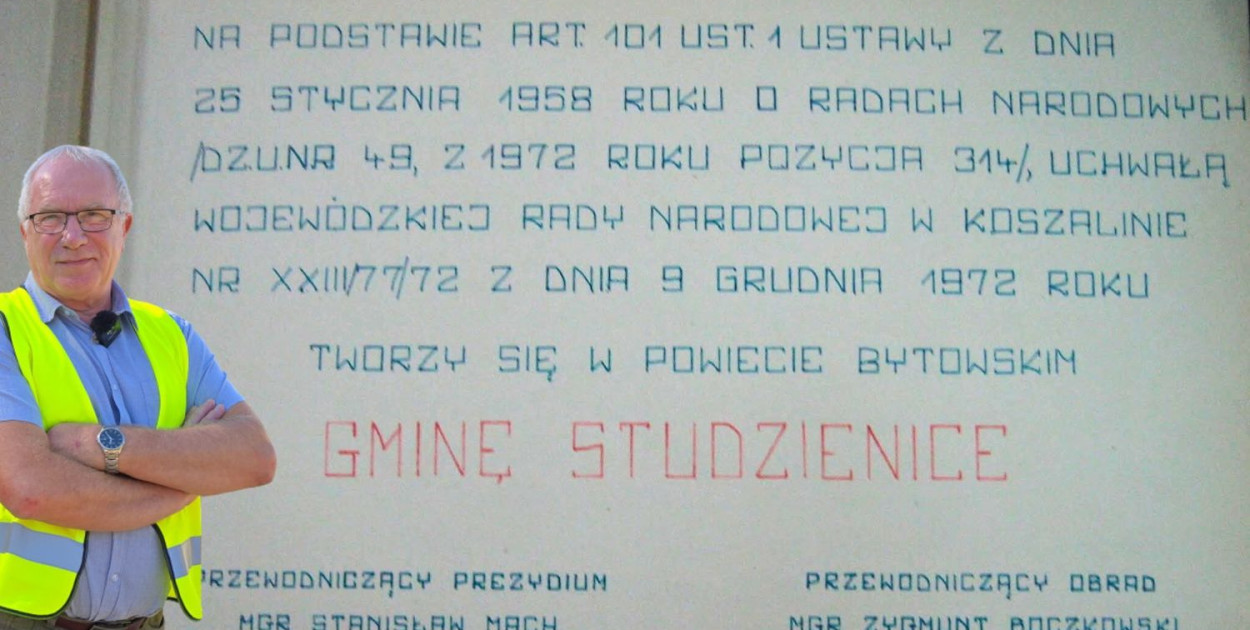 Były wójt Jerzy Szpakowski przypomina, że dwa lata temu powinien być obchodzony jubileusz 50-lecia Gminy Studzienice