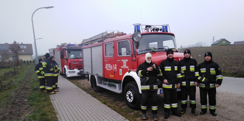 Obecny wóz strażacki OSP Niedarzyno