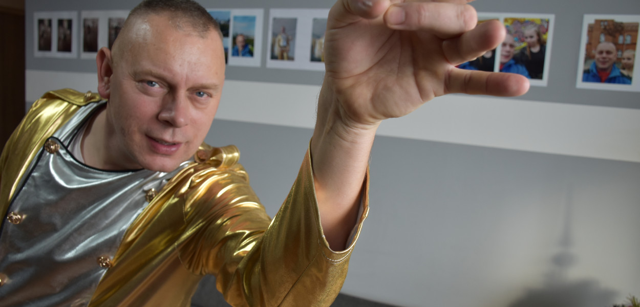 Jan Wiczkowski jest powszechnie znany jako bytowski Michael Jackson 