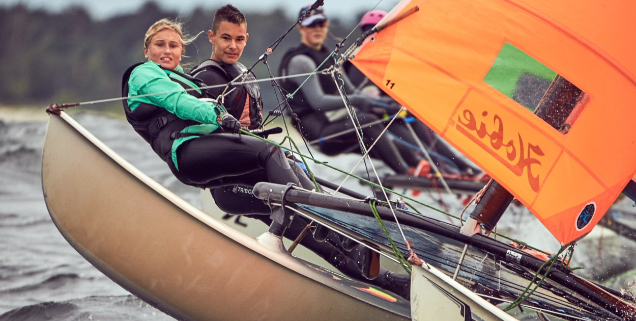 Stowarzyszenie Pro Sport dotychczas korzystało z uroków jeziora Bobięcińskiego Wielkiego w gminie Miastko