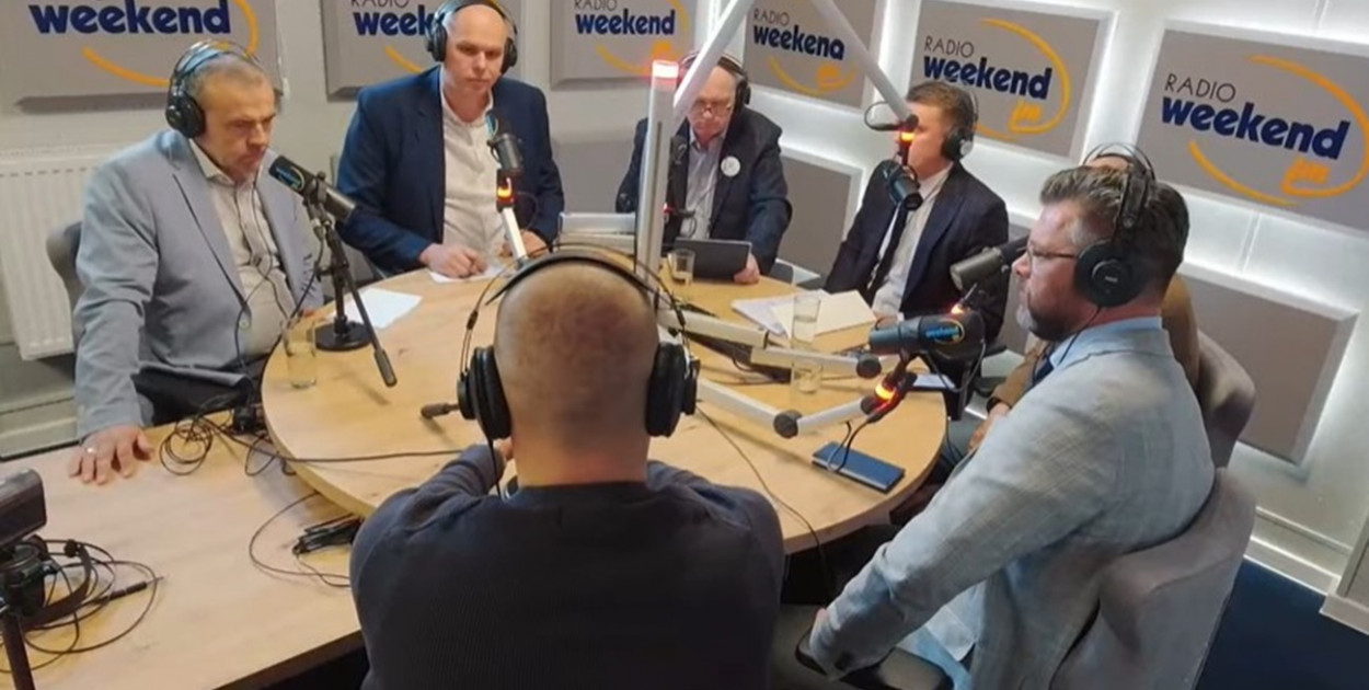 Debata kandydatów na burmistrza Bytowa w Radiu Weekend