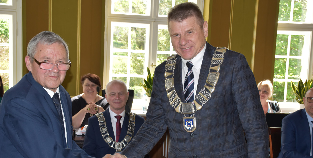 Jan Treder po raz trzeci został przewodniczącym Rady Miejskiej