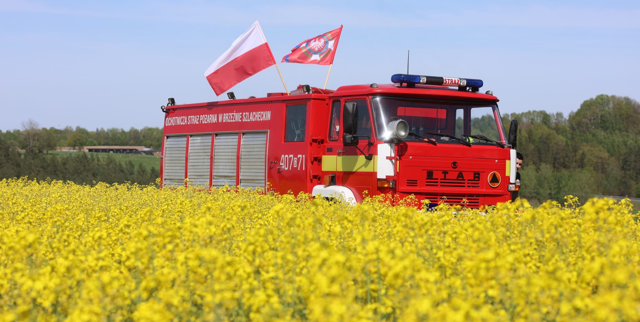 Star służący obecnie w OSP Brzeźno Szlacheckie
