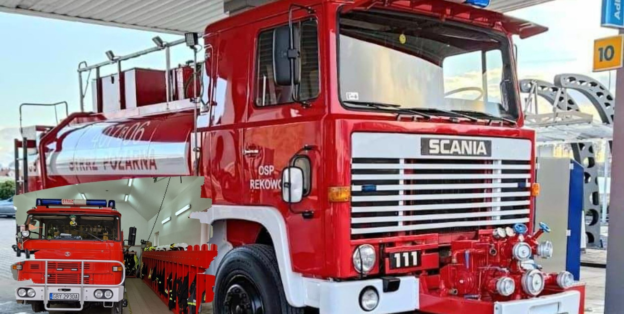 Strażacy OSP Rekowo mają obecnie do dyspozycji Scanię z 1978 roku. W Płotowie muszą zadowolić się Starem z 1976 roku