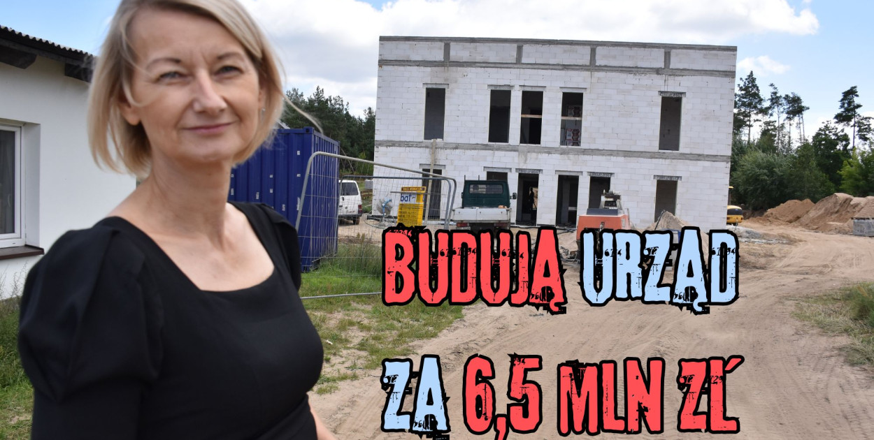 Wójt Izabela Jagodzińska w przyszłym roku wprowadzi się do nowego budynku Urzędu Gminy Parchowo