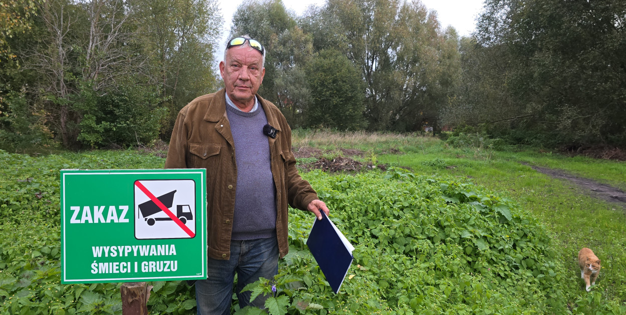 Jan Wolski ostrzega, że budowa zbiornika retencyjnego przy ogródkach działkowych nie rozwiąże problemu zalewania miasta
