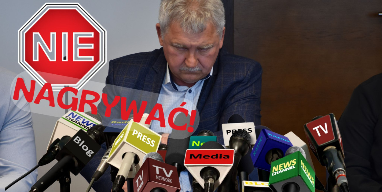 Radny Roman Zaborowski nie życzy sobie nagrywania posiedzeń komisji