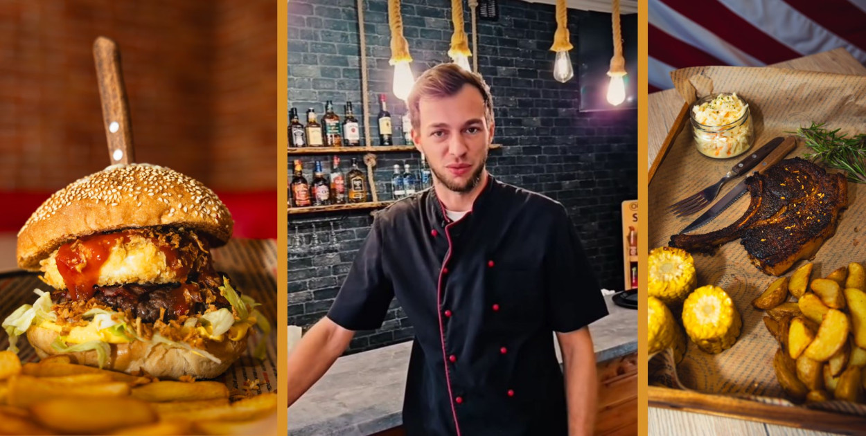 Szymon Lemańczyk zaprasza do restauracji Szymi American Food