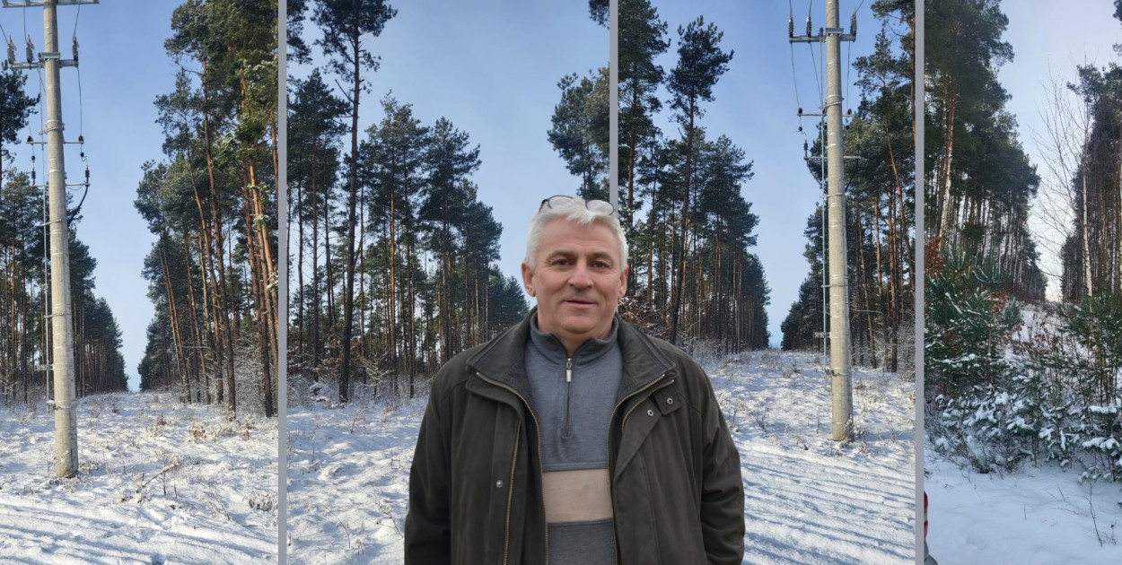 Eugeniusz Wiatrowski wywalczył zakopanie pod ziemią kilku kilometrów linii średniego napięcia