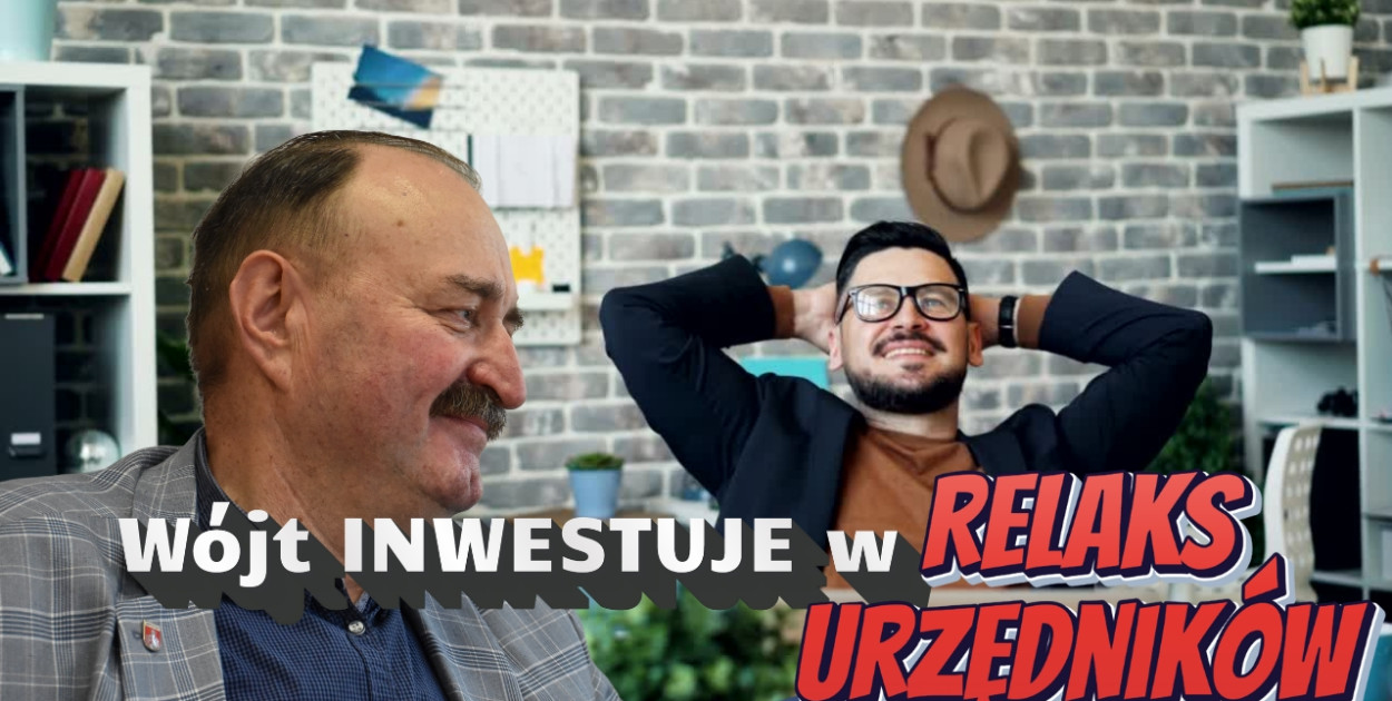Wójt Lewi Kiedrowski uzyskał ponad 600 000 zł na polepszenie warunków pracy urzędników
