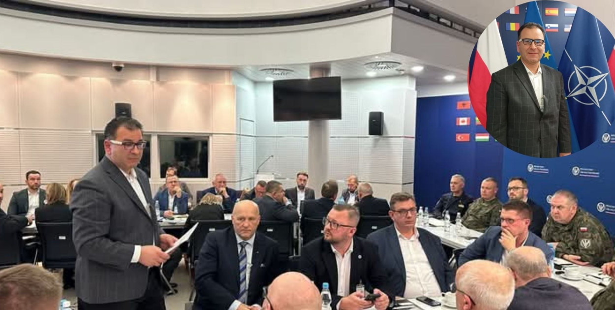 Radny Mirosław Maszluch w Ministerstwie Obrony Narodowej przekonywał rządzących do budowy połączenia kolejowego przez Bytów