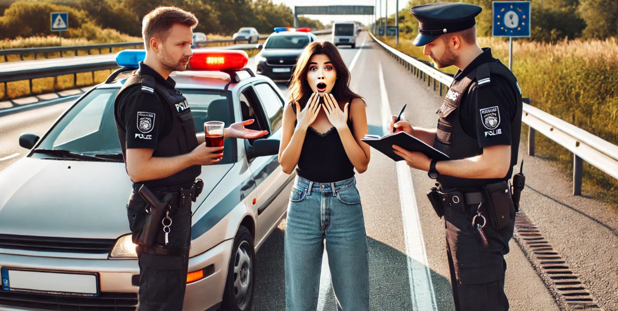 W Trzebielinie 30-latka pędziła BMW 110 km/h w terenie zabudowanym