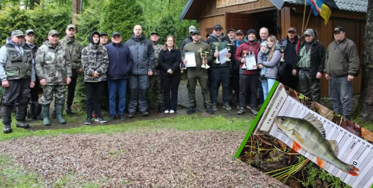 Koło PZW Bytów zorganizowało lokalne mistrzostwa nad jeziorem Jeleń w Bytowie