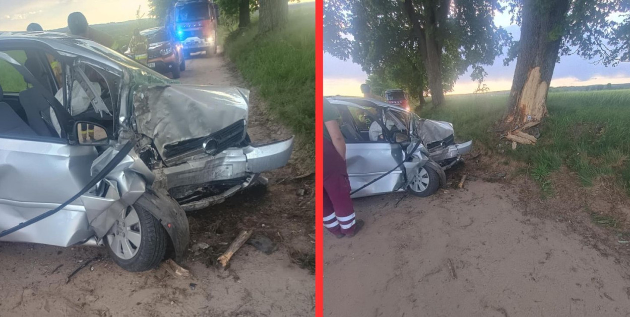 Do wypadku z udziałem 38-letniego kierowcy doszło w czwartek, 22 maja