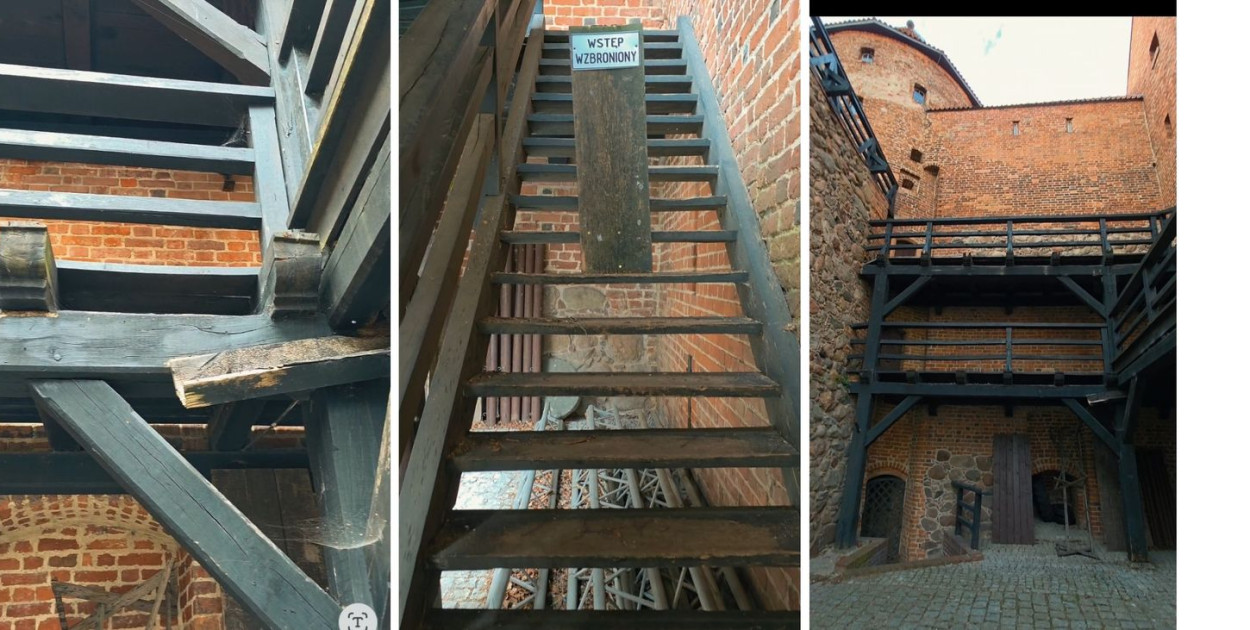 Taras na dziedzińcu bytowskiego zamku ma być wkrótce zmodernizowany