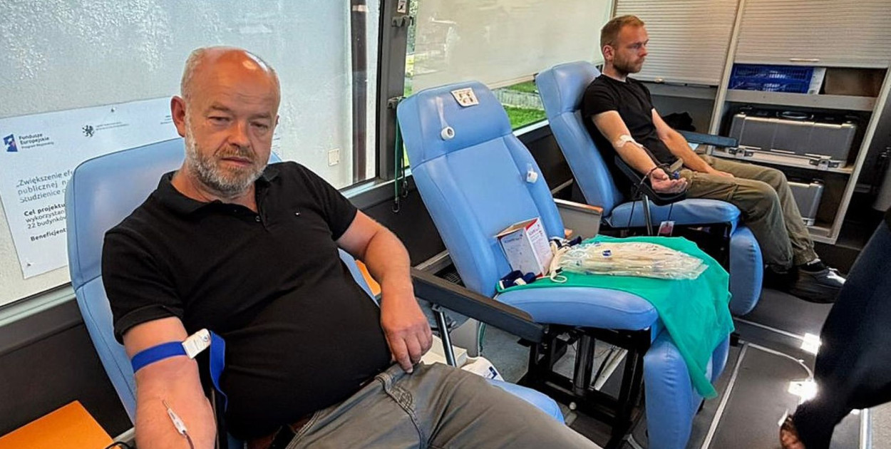 Podczas wakacyjnej akcji krwiodawstwa w Tuchomiu zebrano ponad 11 litrów krwi