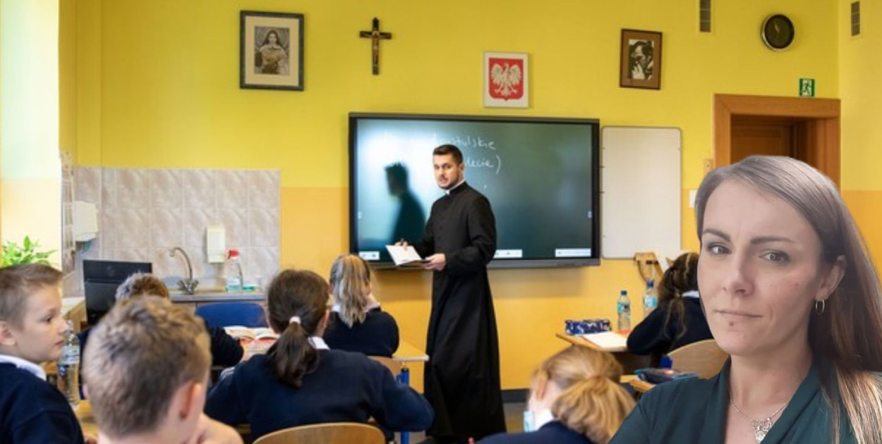 Radna Weronika Myszkowska prosi o dofinansowanie dla dwóch lekcji religii w tygodniu