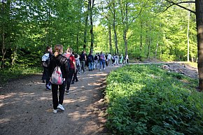 Z plecakiem po Ziemi Bytowskiej. Ponad 400 uczniów odkrywało lokalne skarby-478