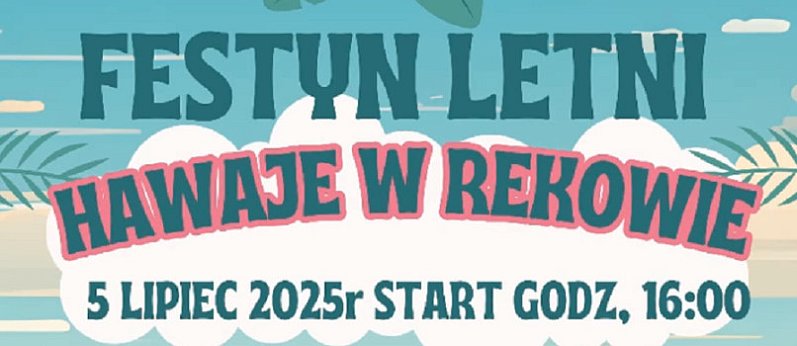 Festyn letni: Hawaje w Rekowie