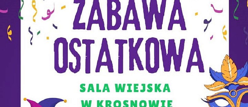 Zabawa ostatkowa w Krosnowie-611