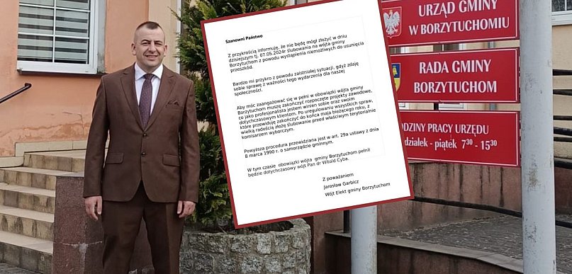 Wójt Cyba ZOSTAJE NA STANOWISKU. Garbicz ZABLOKOWANY!