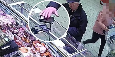 ZŁODZIEJ z lady sklepowej – policja publikuje NAGRANIE-19513