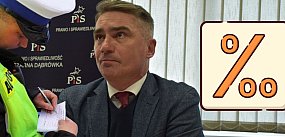 Radny Sławski zatrzymany za jazdę pod wpływem alkoholu
