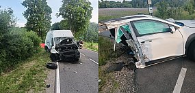 Dwie ofiary po karambolu pod Barwicami