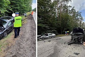Karambol na DK20. 6 osób rannych, w tym dzieci-20525