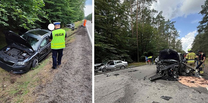 Karambol na DK20. 6 osób rannych, w tym dzieci - 20525