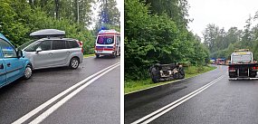 SERIA kolizji, wypadków i dachowań