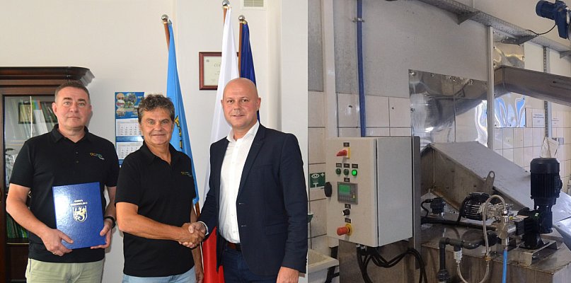 Darowizna dla oczyszczalni w Zielinie. MILION ZŁOTYCH od lokalnej firmy! - 20551