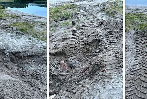 Nierozgarnięty WANDAL na quadzie ZNISZCZYŁ pracę społeczną-20616