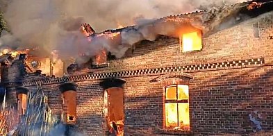 POŻAR DOMU w Udorpiu. Jedna osoba poszkodowana-21246