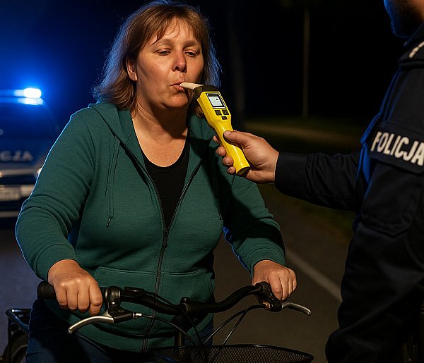 PIJANA KOBIETA na rowerze i inne weekendowe “przeboje”-21301