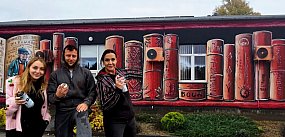 Hip-hop, mural i energia! Trzebielino w rytmie rapu