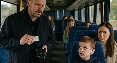 KONTROLA w szkolnym autobusie, DZIECI PRZERAŻONE. Prezes PKS PRZEPRASZA-21603