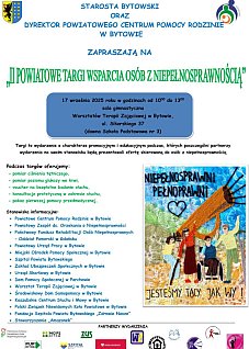 II Powiatowe Targi Wsparcia dla Osób z Niepełnosprawnością
